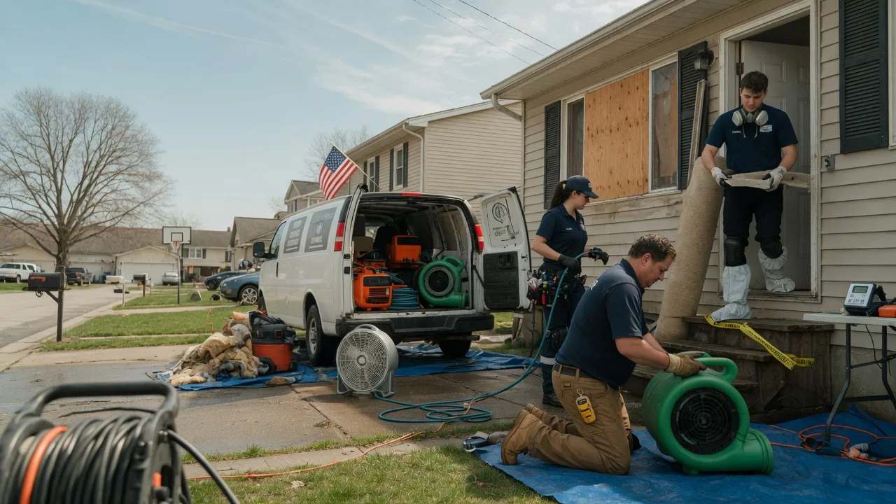 Water Damage Restoration in Rolla, KS near me